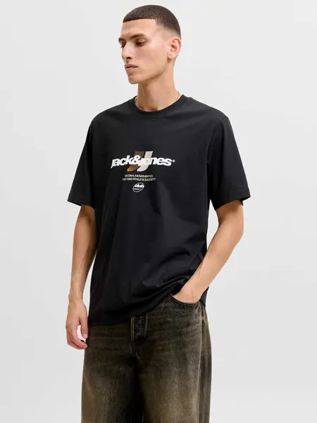 Tricou Jcoclub Graphic Front Print Ss Cn