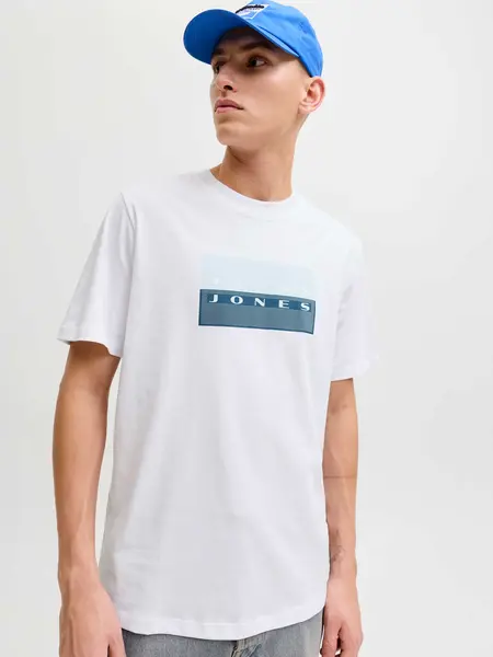 Tricou Jcofusion Dots Print Ss Crew Sn
