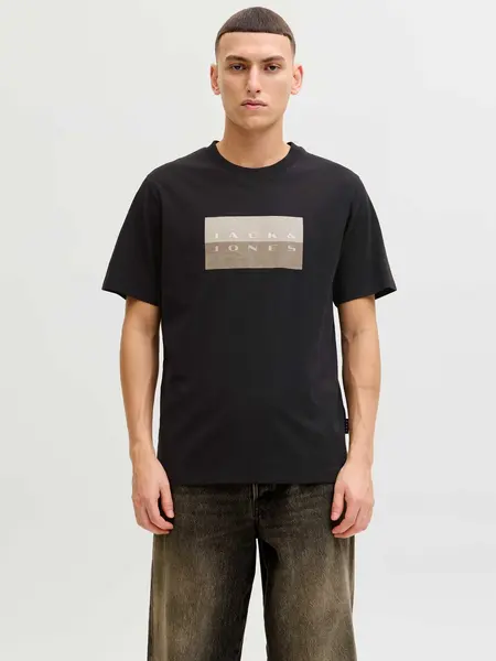 Tricou Jcofusion Dots Print Ss Crew Sn