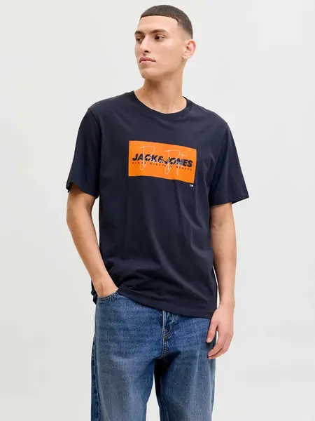 Tricou Jjcole Print Ss Crew Neck
