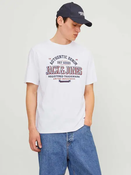 Tricou Jjelogo Ss O-Neck 2 Col Aw24 Sn
