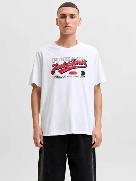 Tricou Jjelogo Ss O-neck 2 Col Aw26 Sn