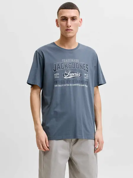 Tricou Jjelogo Ss O-neck 2 Col Aw26 Sn