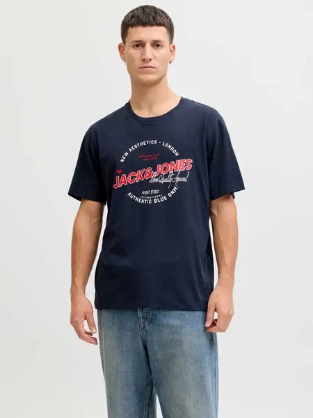 Tricou Jjelogo Ss O-neck 2 Col Ss26 Sn