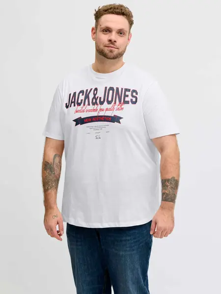 Tricou Jjelogo Ss O-neck 2 Col Ss26 Sn Pls