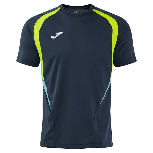 Tricou Joma Championship 20 - 321 DARK NAVY AMARILLO FLUOR, XL