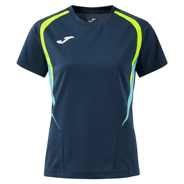 Tricou Joma Championship 20 Dama - 321 DARK NAVY AMARILLO FLUOR, 2XS