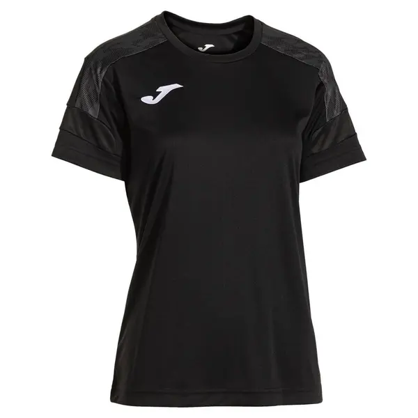 Tricou Joma Championship VIII Dama - 110 BLACK ANTHRACITE, S