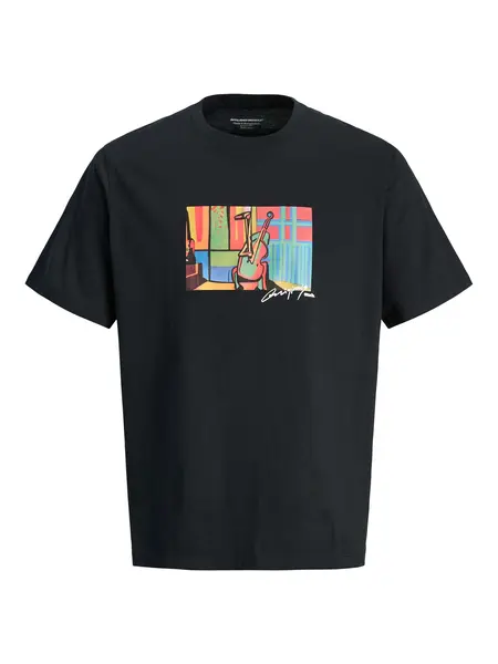 Tricou Jormanchester Cubism Front Ss Cn