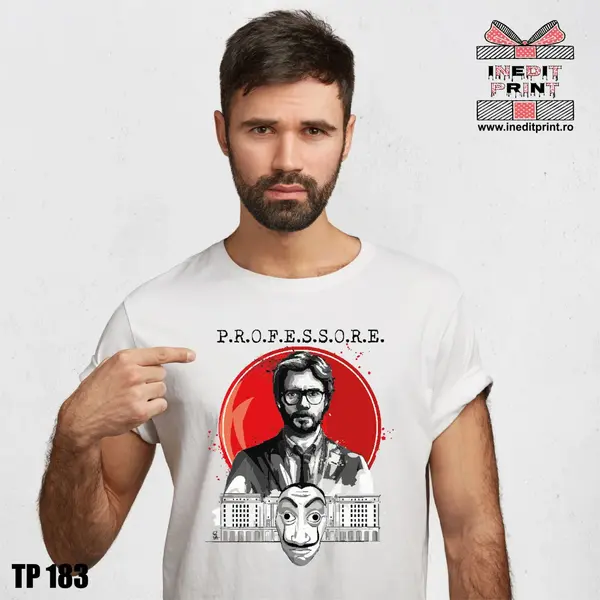 Tricou La Casa de Papel El Profesor TP183 -