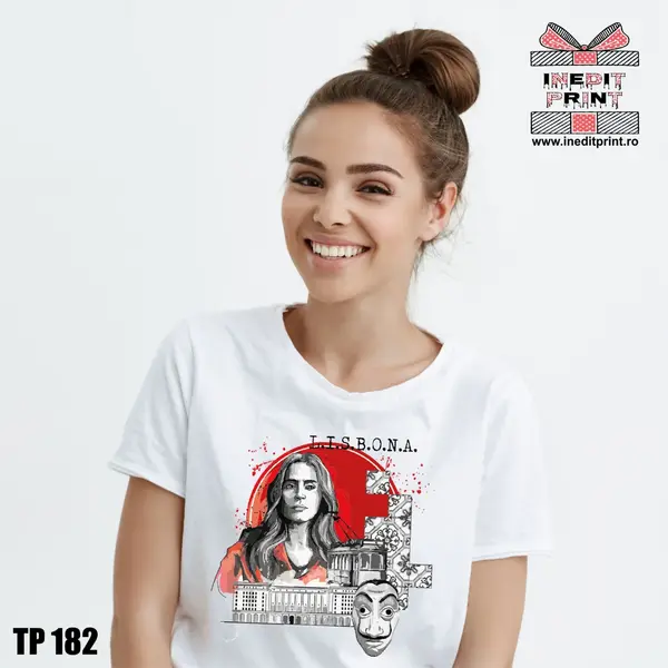 Tricou La Casa de Papel Lisbona TP182 -