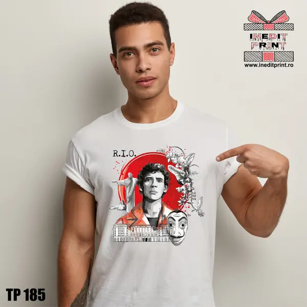 Tricou La Casa de Papel Rio TP185 -