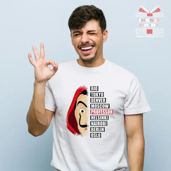 Tricou LA CASA DE PAPEL TP12 -