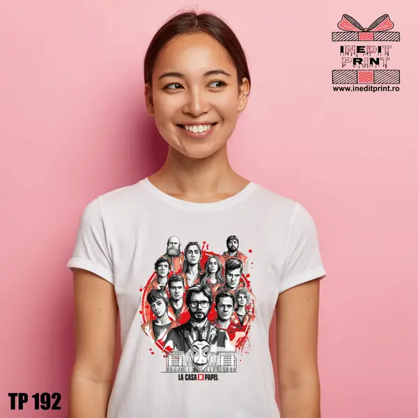 Tricou La Casa de Papel TP192 -