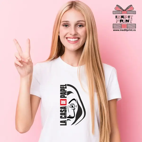 Tricou LA CASA DE PAPEL TP9 -