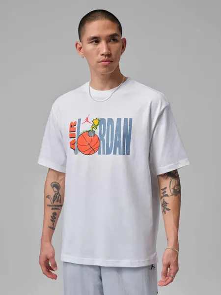 Tricou M J Nc Crtoon Gfx Ss Crew
