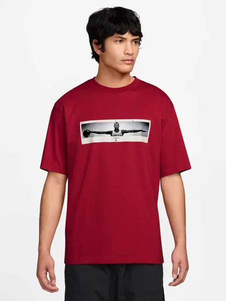 Tricou M J Nc Wings Photo Ss Crew