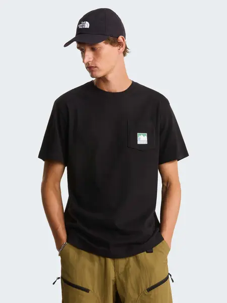 Tricou M Mountain Logo Rlx Ss -graphic