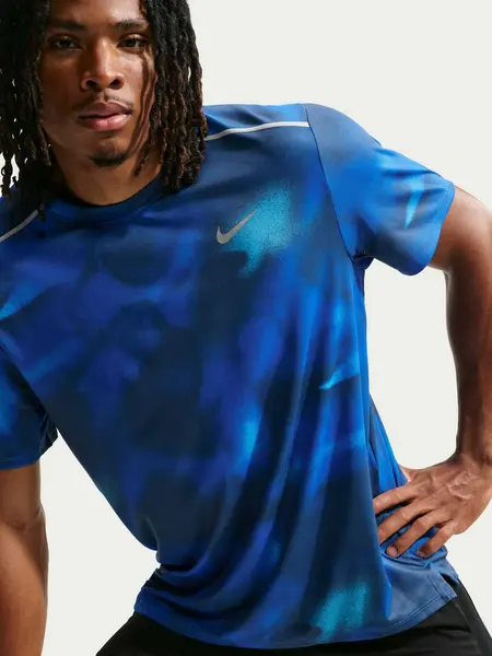 Tricou M Nk Df Uv Miler Aop Ss