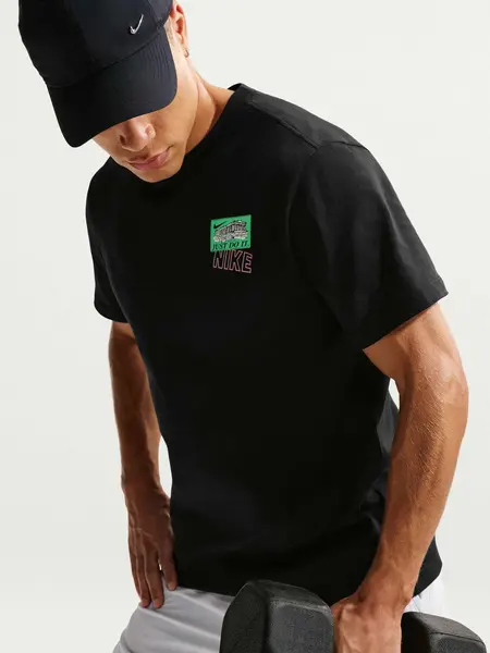Tricou M Nk Tee Std Train Stickers