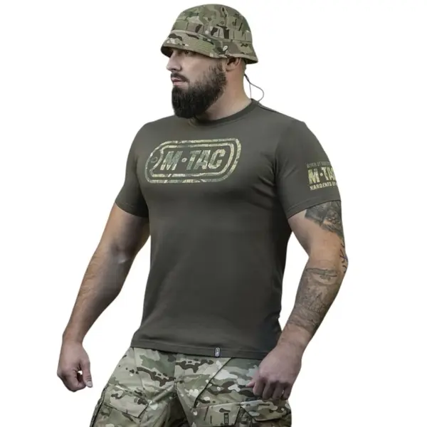 Tricou M-TAC Military&Tactical - OLIVE / L