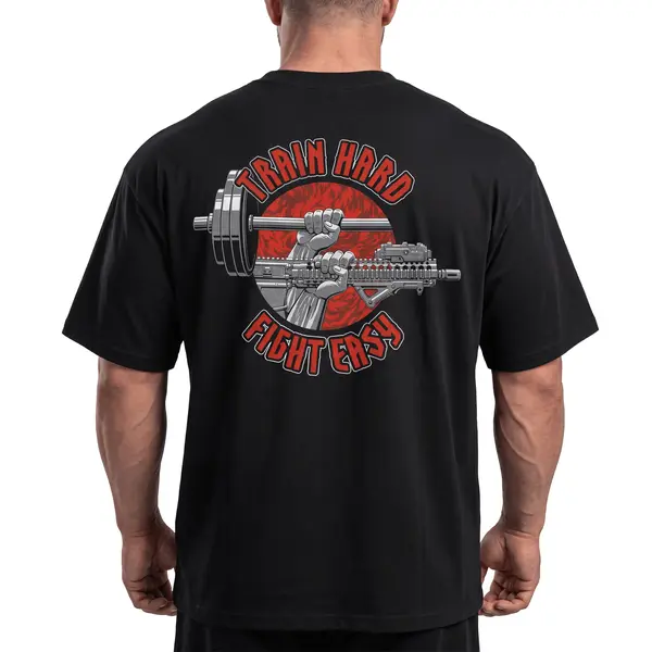 Tricou M-TAC Train Hard Fight Easy - S