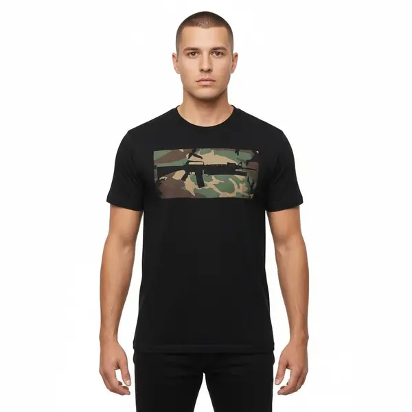 Tricou M16 US Woodland Helikon-Tex® - XL