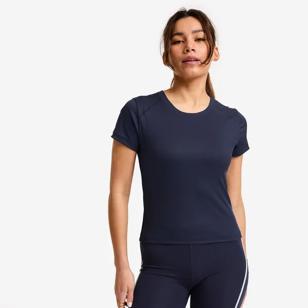 Tricou mulat pentru sport Albastru Damă