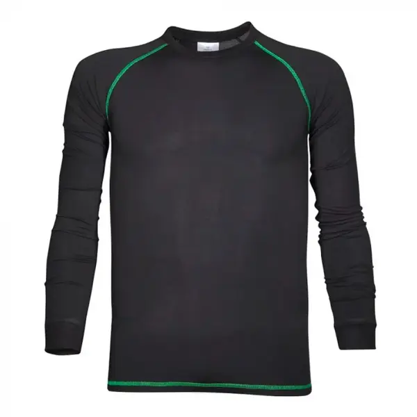 Tricou negru cu maneca lunga de corp, Ardon TRIP L, NEGRU
