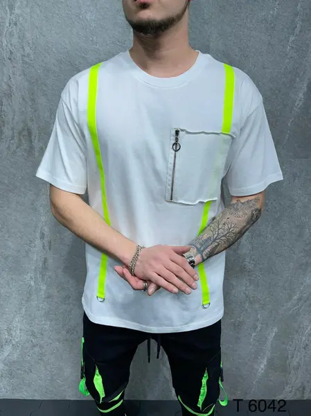 TRICOU NEON GREEN TSAS200(6042) (MĂRIME: M)