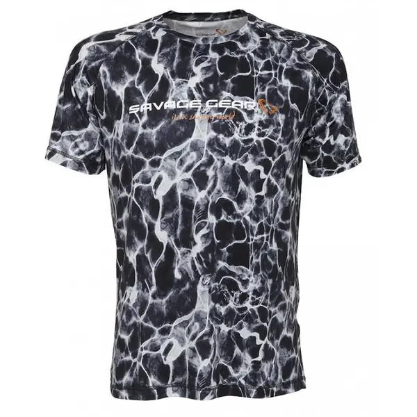 Tricou Night Uv Black Waterprint Marime XL