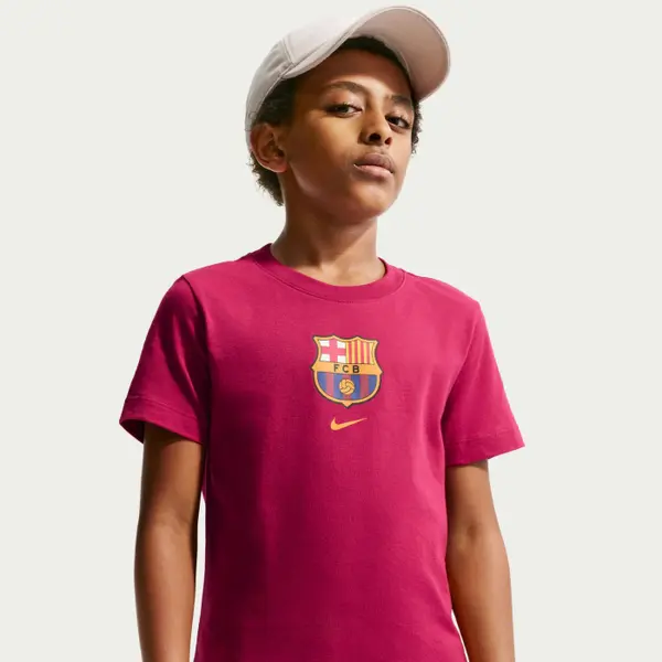 Tricou Nike copii FCB U Nk Crest Tee