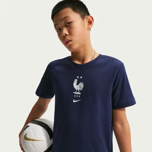 Tricou Nike pentru copii FFF U Nk Crest Tee