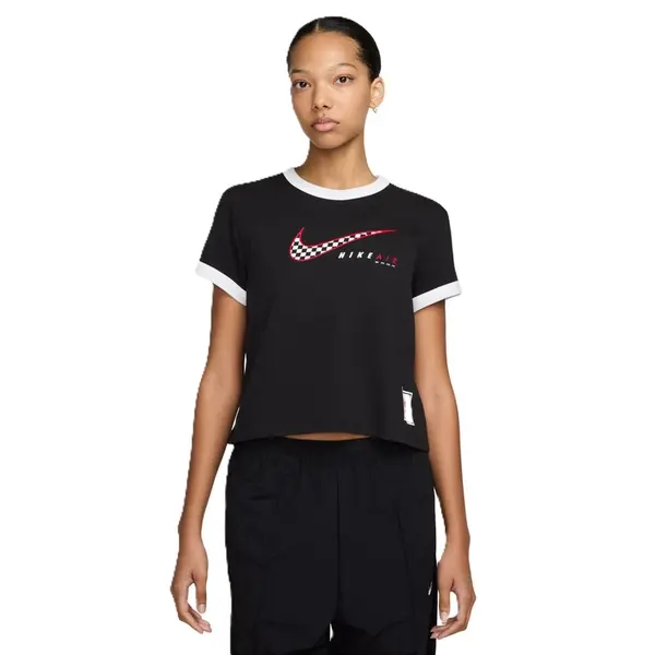 Tricou Nike W NSW CLUB SS TEE MOTO RGR