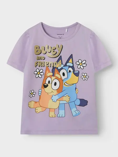 Tricou Nmffara Bluey Ss Top Sky