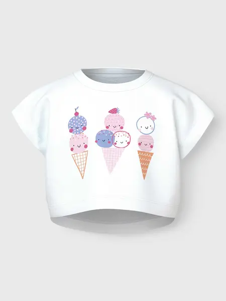 Tricou Nmfvilma Capsl Crop Top
