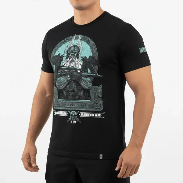 Tricou Odin Mistery negru M-TAC - L