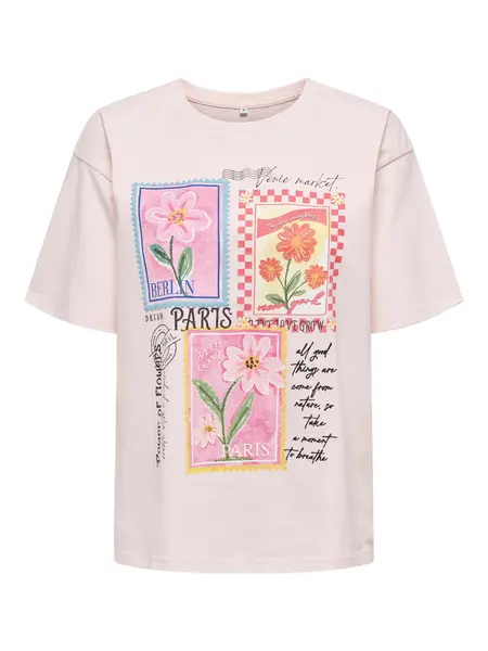 Tricou Onlmaya Flower S/s Box Jrs