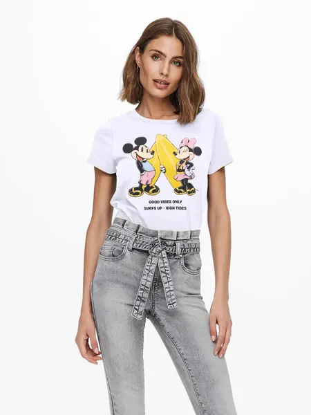 Tricou Onlmickey Minnie Reg S/s Jrs