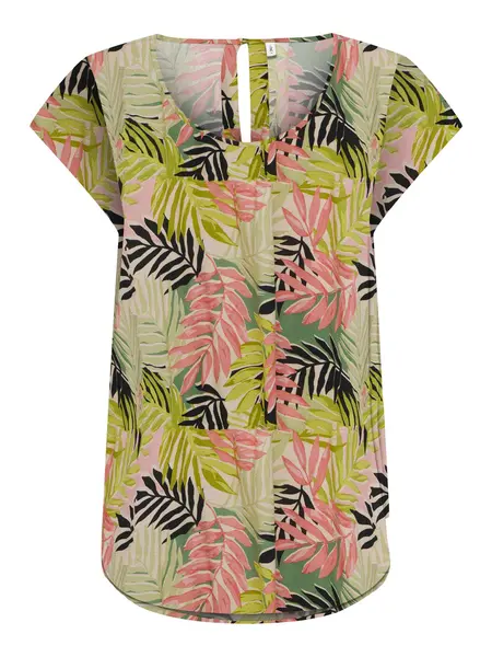 Tricou Onlnova Life Vis S/s Top Wvn