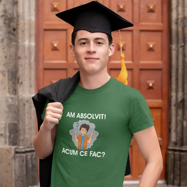 Tricou personalizat absolventi Am absolvit! TA5.2 -