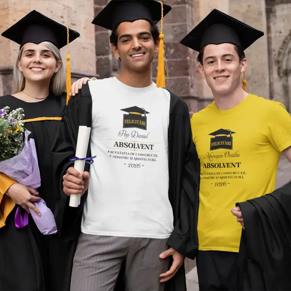 Tricou personalizat absolventi TA1.2 -