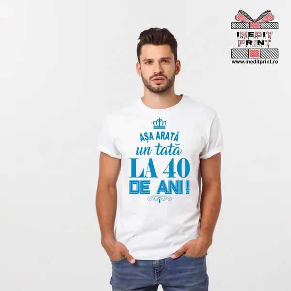 Tricou personalizat Asa arata un tata TP91 -