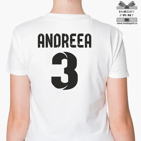 Tricou personalizat copii si adulti TF10.1 L, Tricou alb Bărbat