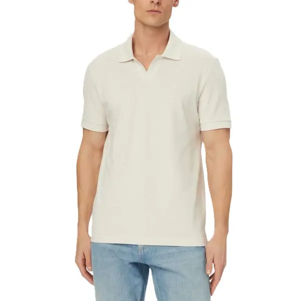 Tricou polo Calvin Klein SS OPEN COLLAR CASUAL PIQUE POLO