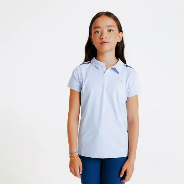 Tricou Polo Club Bleu deschis copii
