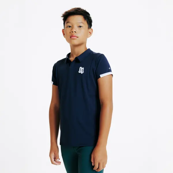 Tricou Polo Club Bleumarin