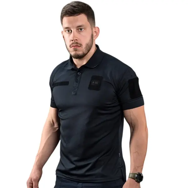 Tricou polo Elite Tactical Coolmax® navy blue M-TAC - L