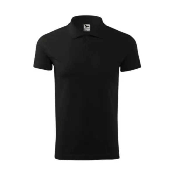 Tricou Polo Single J. - TPO1 Negru-Barbat, L