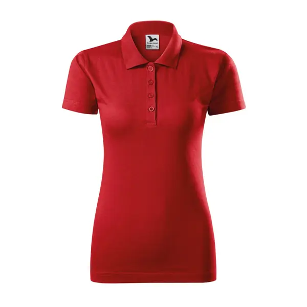 Tricou Polo Single J. - TPO1 Rosu-Dama, L